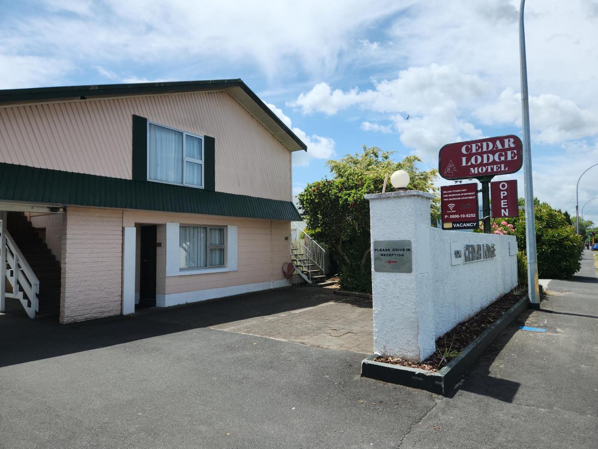 Cedar Lodge Motel Hamilton Exterior foto